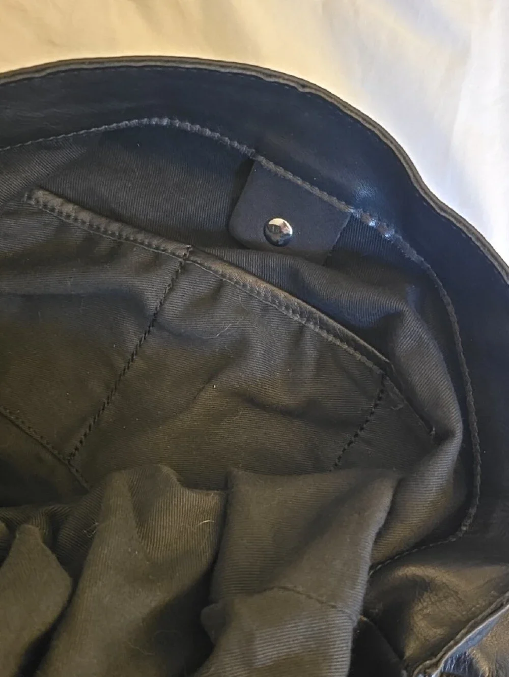 Zara Black Tag Soft Leather Men's Backpack with Front Flap